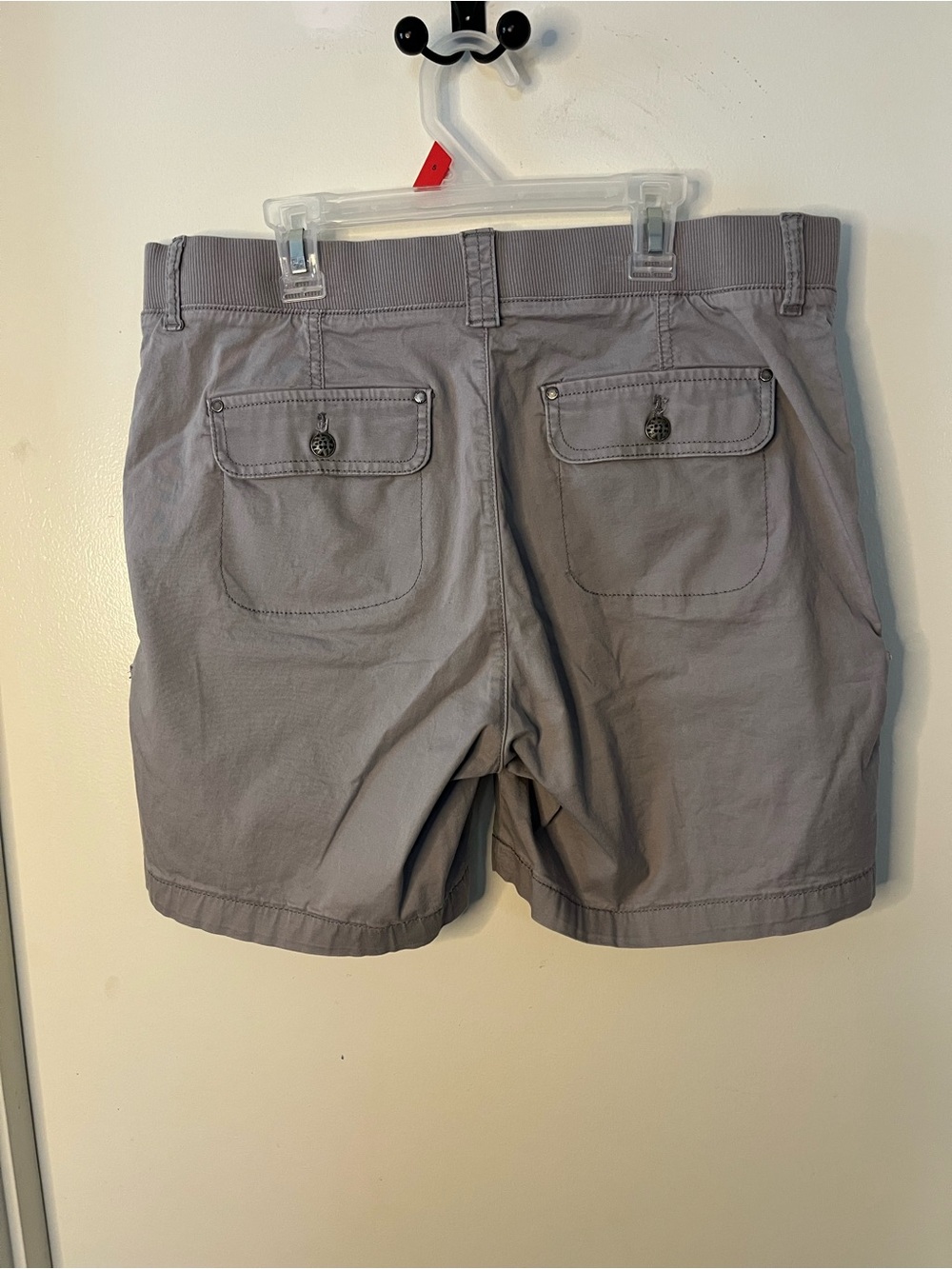 Lee Relax Fit Classic Grey Utility Women’s Shorts - Picture 3 of 5
